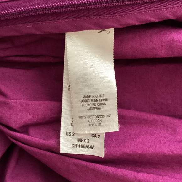 Juicy Couture Purple Mini Skirt SZ 2 - Picture 4 of 5